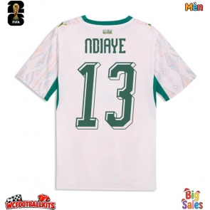 Senegal Iliman Ndiaye #13 Replica Home Stadium Shirt World Cup 2026 Short Sleeve